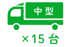 中 型 ×15台
